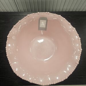 Rachel Ashwell 12" Pink Pearl Bowl